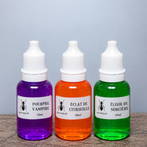 3 liquide sucrée Spécial Halloween